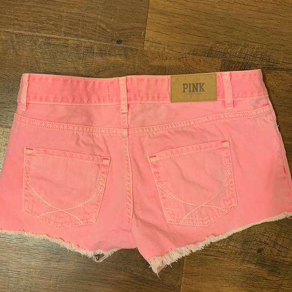 Victoria’s Secret pink cut off shorts - Picture 2 of 3